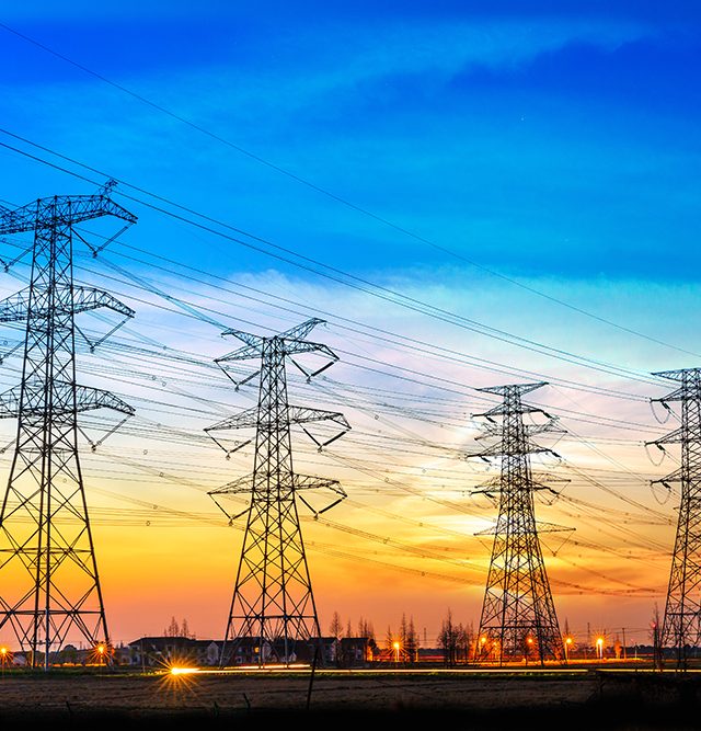 High,Voltage,Post,high,Voltage,Tower,Sky,Sunset,Background